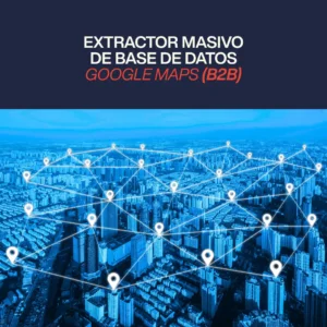 Extractor de base de datos B2B (Google Maps)