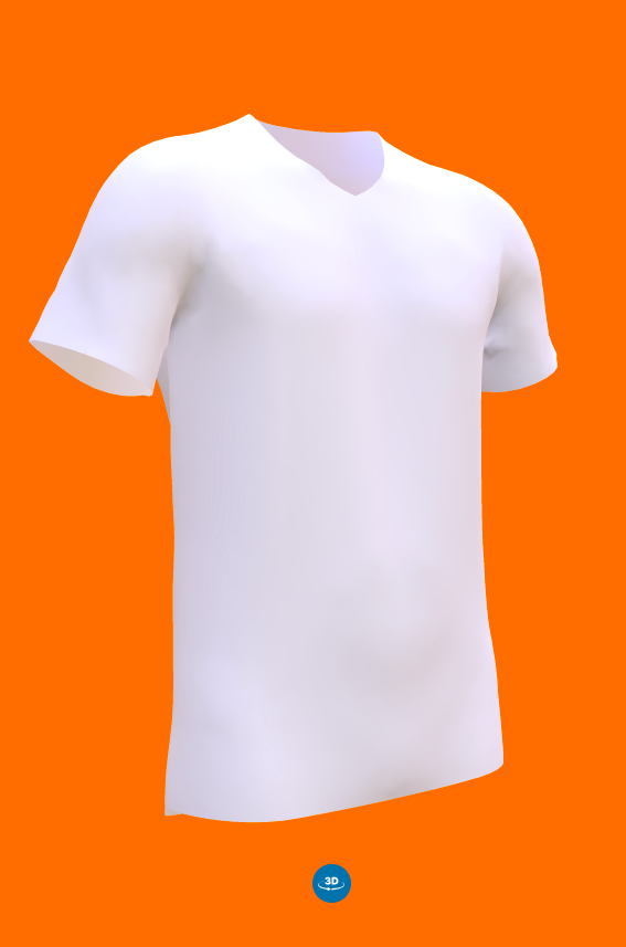 Playera Cuello V Caballero - TK